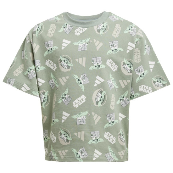 Adidas Παιδική κοντομάνικη μπλούζα Star Wars Mandalorian Tee